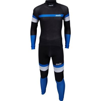 Swix Focus 2-Pcs SkisuitM Black