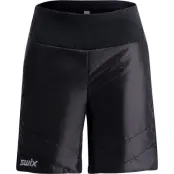Swix Insulated Shorts W Dam Svart XL | Shorts