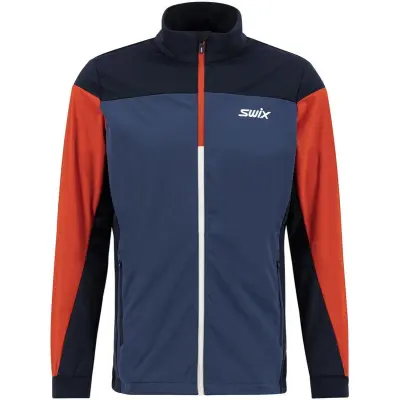 Swix Cross Jacket M Längdskidjacka Lake Blue, S