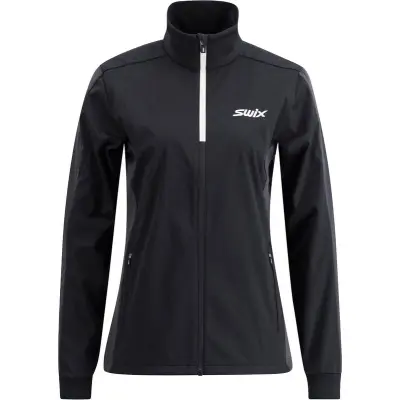 Swix Cross Jacket W Längdskidjacka Black/Phantom, L