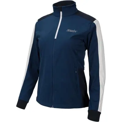 Swix Cross Jacket W Längdskidjacka Estate Blue, XS
