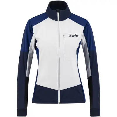 Swix Dynamic Jacket W Längdskidjacka Bright White, XS