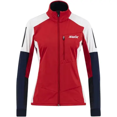 Swix Dynamic Jacket W Längdskidjacka Swix Red, XS