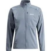 Swix Focus Wind Jacket M Herr Grå L | Längdskidjacka