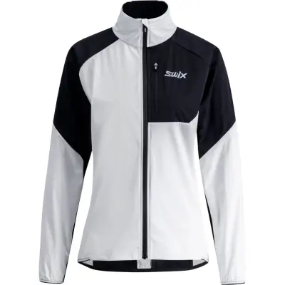 Swix Focus Wind Jacket W Dam Svart L | Längdskidjacka