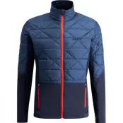 Swix Infinity Hybrid Insulated Jacket M Längdskidjacka Lake Blue/Dark Navy, S