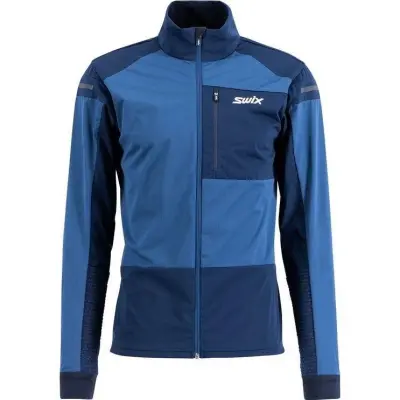 Swix Nordic Jacket M Lake Blue/Dark Navy