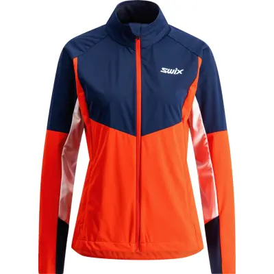 Swix Nordic XC Jacket -25 W Dam Röd S | Längdskidjacka