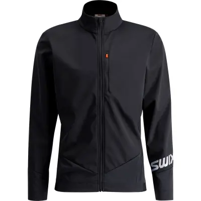 Swix Quantum Windstopper Jacket M Längdskidjacka Jet Black, L
