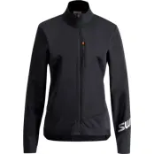 Swix Quantum Windstopper Jacket W Dam Svart XL | Längdskidjacka