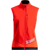 Swix Quantum Windstopper Vest W Väst Fiery Red, M