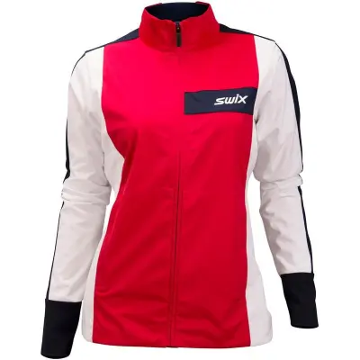 Swix Race Jacket W Längdskidjacka Swix Red, XS