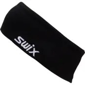 Swix Tradition Headband Svart 58 | Pannband