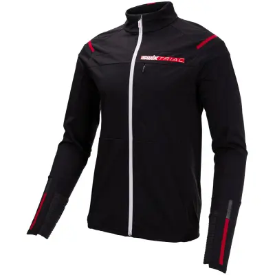 Swix Triac Neo Shell Jacket M Herr Svart M | Längdskidjacka