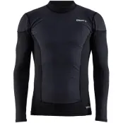 Craft Active Extreme X Wind LS M Underställ Tröja Black/Granit, XXL