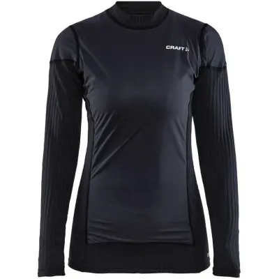 Craft Active Extreme X Wind LS W Underställ Tröja Black/Granit, XL