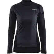 Craft Active Extreme X Wind LS W Underställ Tröja Black/Granit, XS