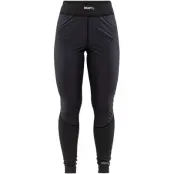 Craft Active Extreme X Wind Pants W Underställ Byxa Black/Granite, XS