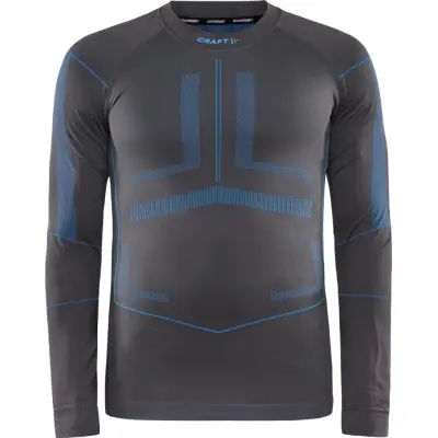 Craft Active Intensity CN LS M-Mörkgrå-L Herr Mörkgrå L | Underställ Tröja