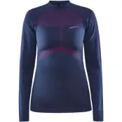 Craft Active Intensity CN LS W-Mörkblå-M Dam Blå M | Underställ Tröja