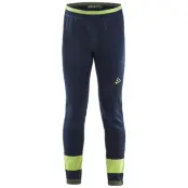Craft Fuseknit Comfort Pants Junior Underställ Byxa Blaze/Azid, 122/128