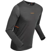 Dahlie Performance Wool LS M Underställ Tröja Darkgrey/Pink, XXL