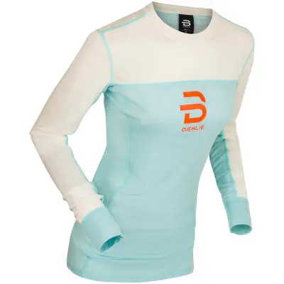 Dahlie Performance/Tech L/S W Underställ Tröja Iced Aqua, XL