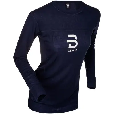 Dahlie Performance/Tech L/S W Underställ Tröja Navy, L