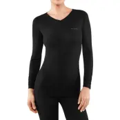 Falke Wt Light LongsleeveShirt Regular W Black