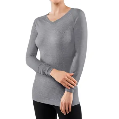 Falke Wt Light LongsleeveShirt Regular W Grey/Heather