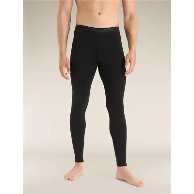 Icebreaker 200 Oasis Leggings Men Black/Monsoon