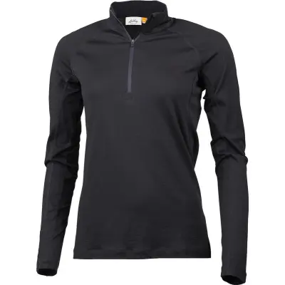 Lundhags Gimmer Merino Lt Half-Zip W Underställ Byxa Black, XS