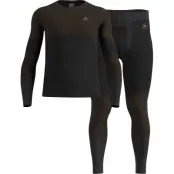 Odlo Fundamentals Performance Warm Set M Underställ Set Black, L