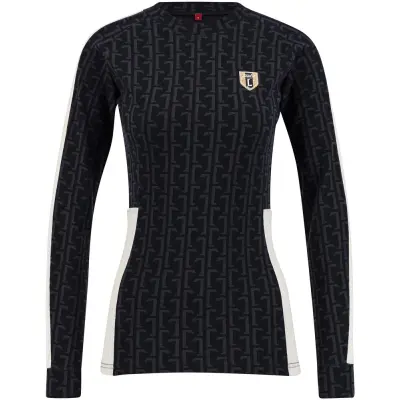 Swix Legacy Merino Blend LS W Dam Svart M | Underställ Tröja