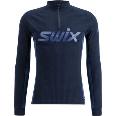 Swix Racex Bodyw HalfzipM Dark Navy/Lake Blue