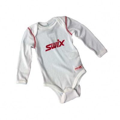 Swix RaceX Bodywear Vit/Röd Babydräkt