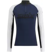 Swix RaceX Classic Half Zip M Underställ Tröja Dark Navy/Bright White, S