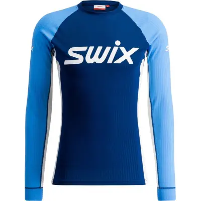Swix RaceX Classic Long Sleeve M Underställ Tröja Estate Blue, M