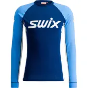 Swix RaceX Classic Long Sleeve M Underställ Tröja Estate Blue, S
