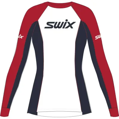 Swix RaceX Classic Long Sleeve W Dam Vit L | Underställ Tröja