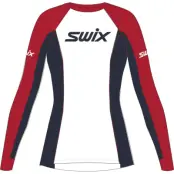 Swix RaceX Classic Long Sleeve W Underställ Tröja Dark Navy/Bright White, S