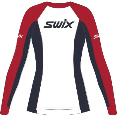 Swix RaceX Classic Long Sleeve W Underställ Tröja Dark Navy/Bright White, XL