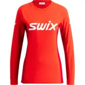 Swix RaceX Classic Long Sleeve W Underställ Tröja Fiery Red, S