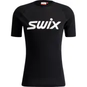 Swix RaceX Classic Shortsleeve M Herr Svart XXL | Underställ Tröja