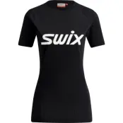 Swix RaceX Classic Shortsleeve W Dam Svart XS | Underställ Tröja