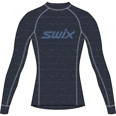 Swix RaceX Merino LS M Underställ Tröja Dark Navy, L