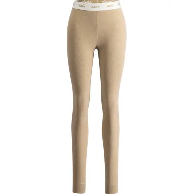 Swix RaceX Merino Pants W Dam Beige M | Underställ Byxa