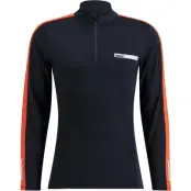 Swix Roadline Nts Half Zip Baselayer Top M Herr Svart XL | Mellanlager Tröja