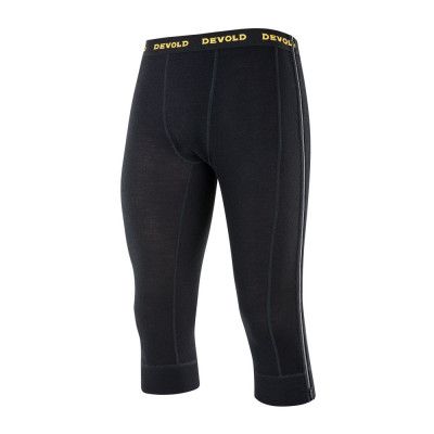 Devold Wool Mesh Zip-Off Capri Man Black - Utförsäljning