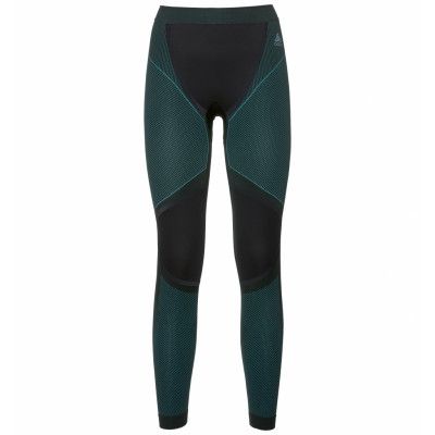Odlo Pants Performance Windshield XC-Skiing Light Black - Blue Radiance Dam - Utförsäljning